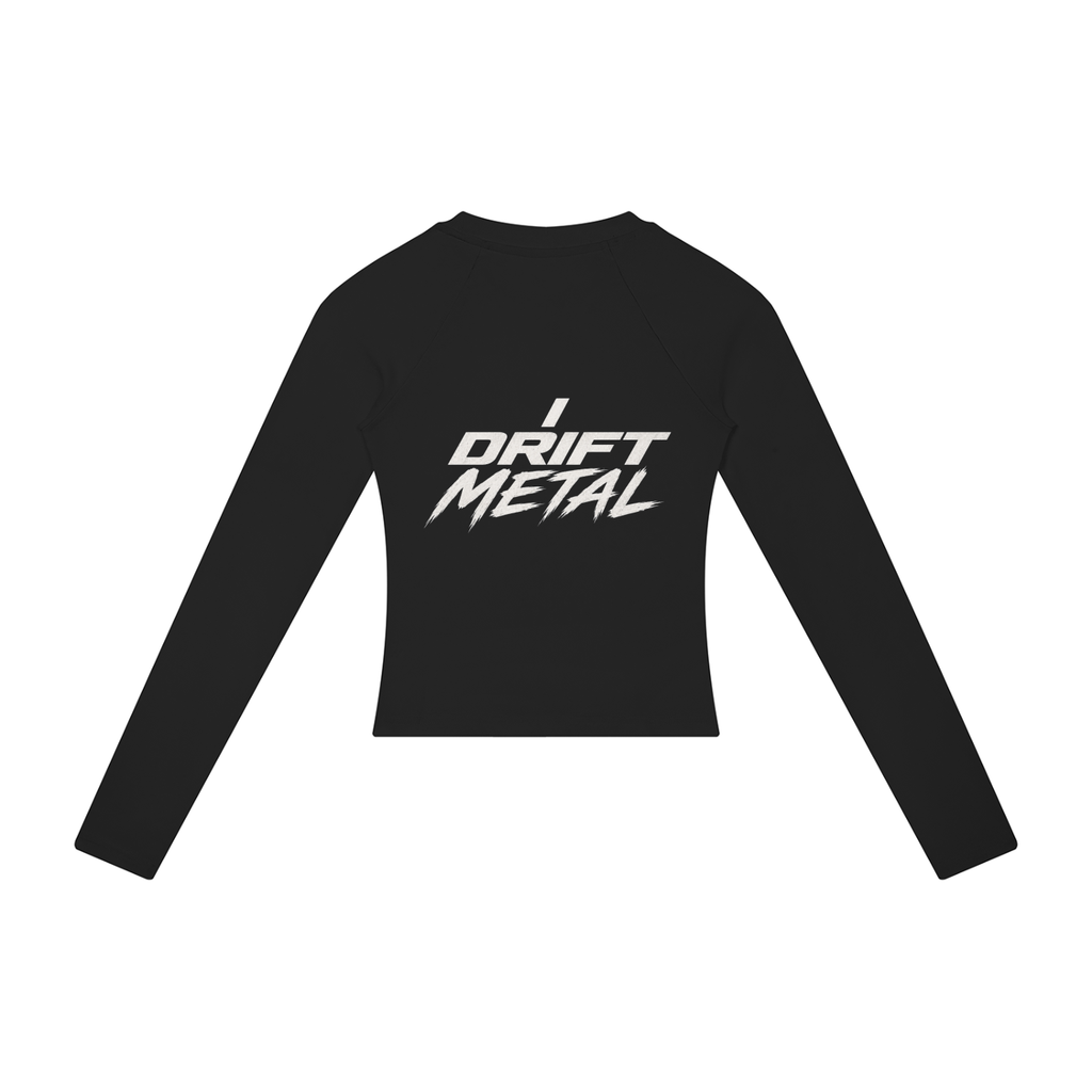 SPEED SOCIETY LOGO (Women’s Slim Raglan Long Sleeve T-Shirt)