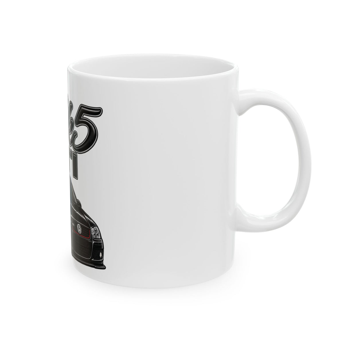 MK5 GTI Ceramic Mug — Volkswagen Golf Enthusiast Coffee Cup (11oz, 15oz)