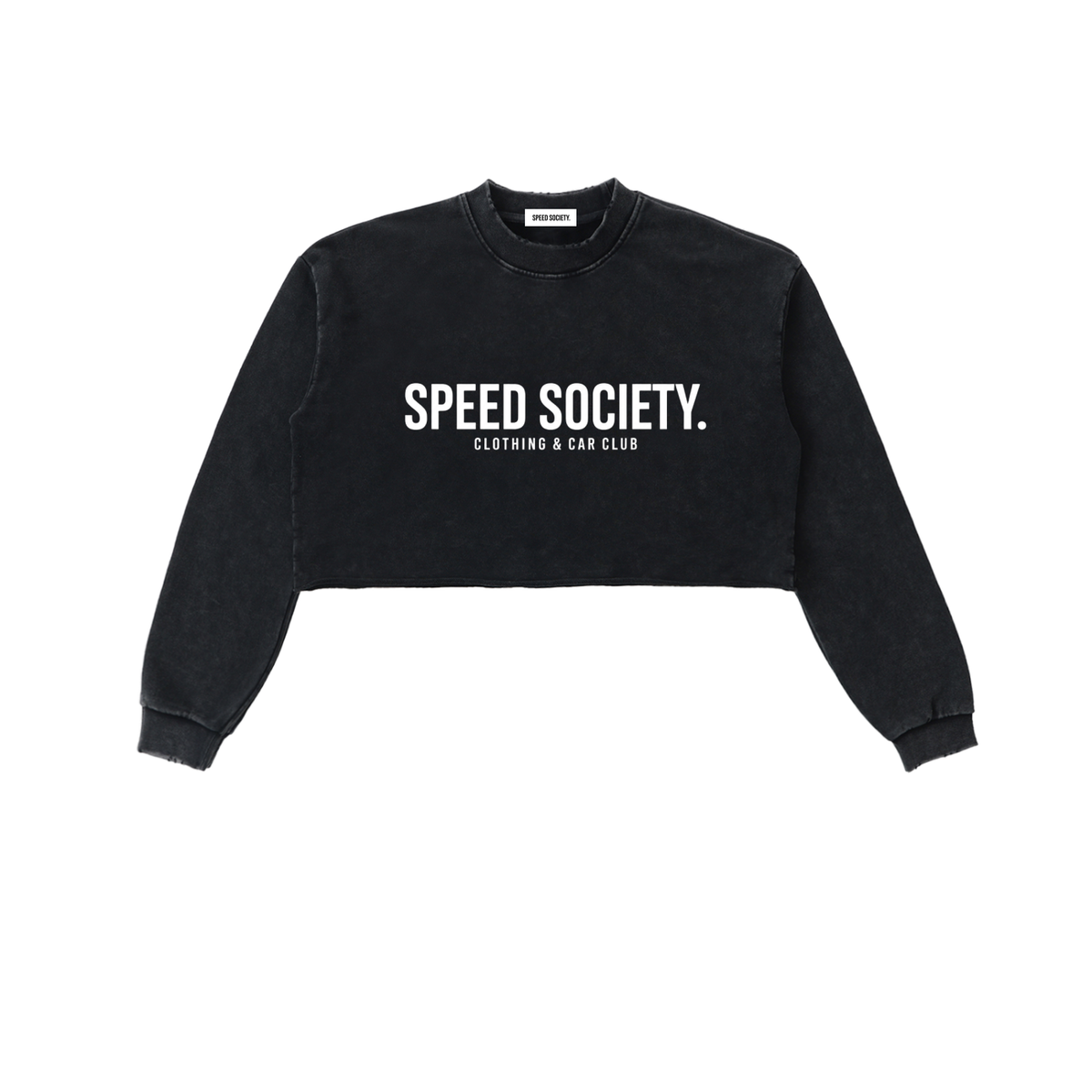 SPEED SOCIETY LOGO (Cropped Sweatshirt)