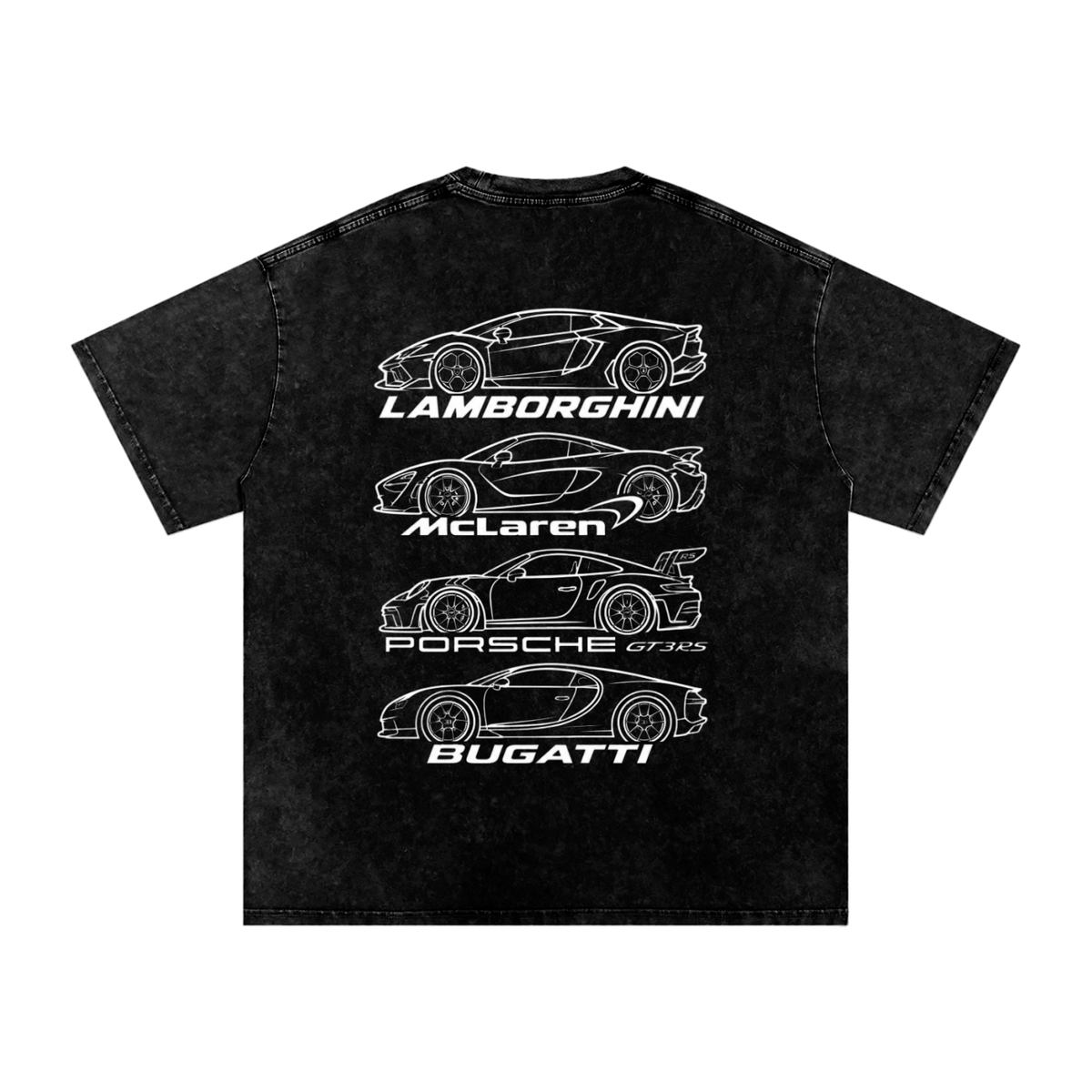SUPERCARS (Oversized Cotton T-Shirt)