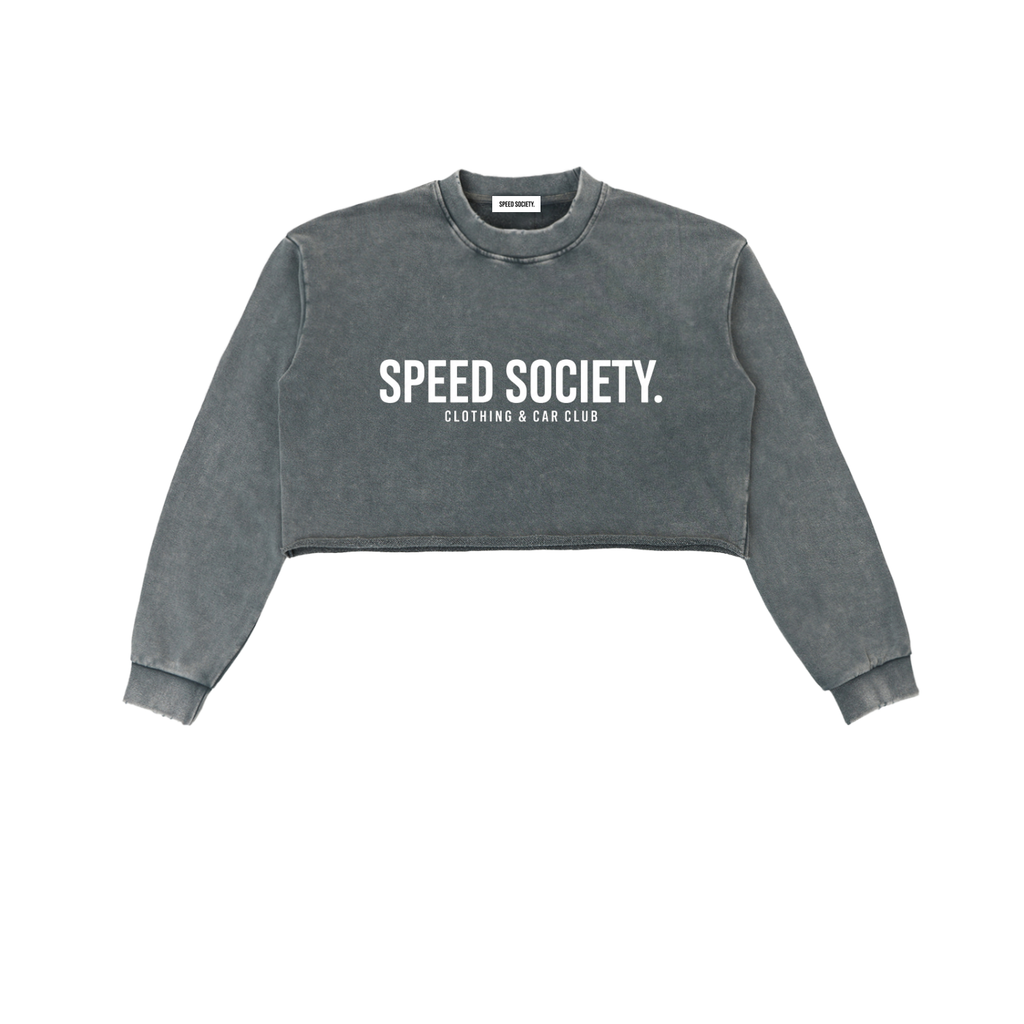 SPEED SOCIETY LOGO (Cropped Sweatshirt)