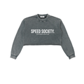 SPEED SOCIETY LOGO (Cropped Sweatshirt)