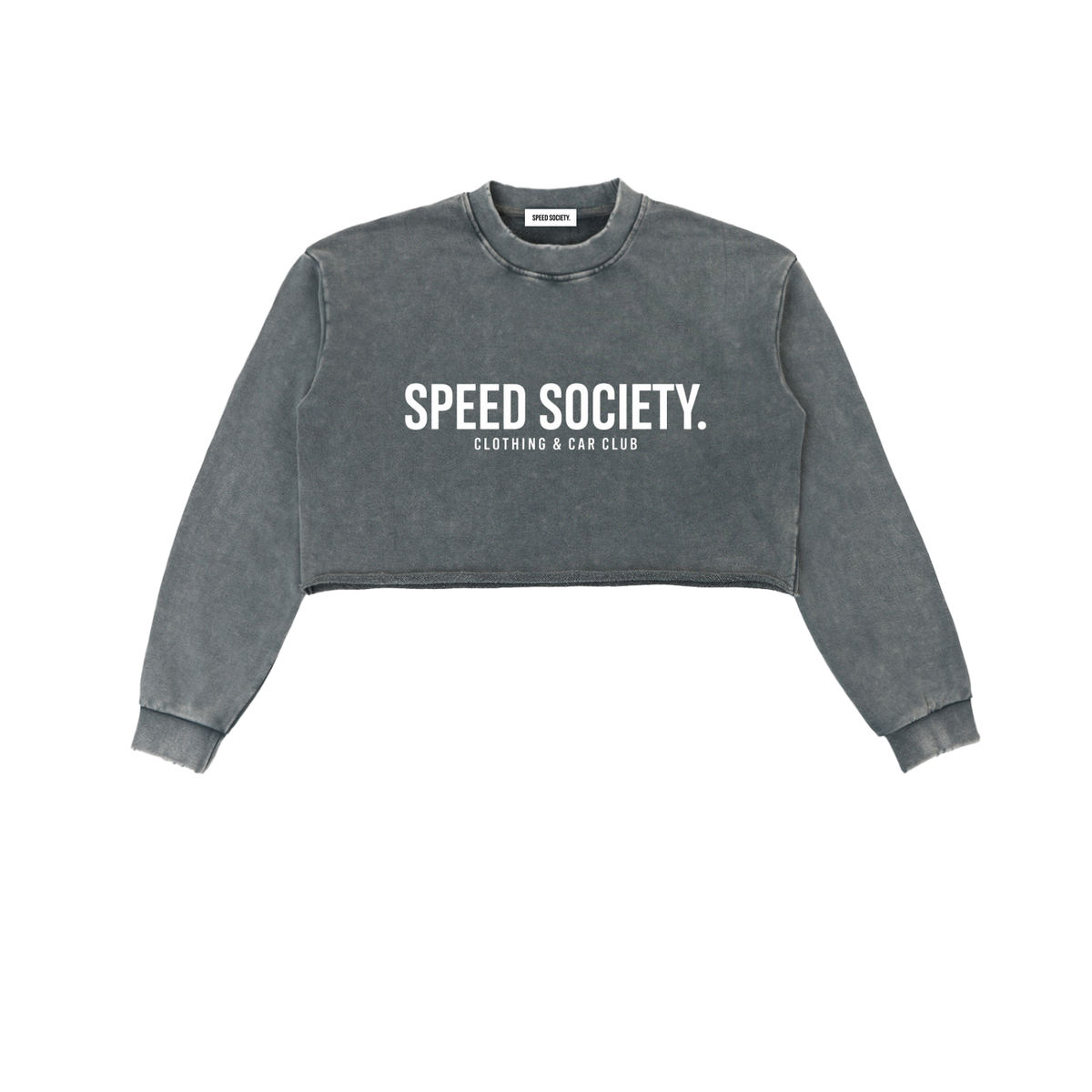 SPEED SOCIETY LOGO (Cropped Sweatshirt)