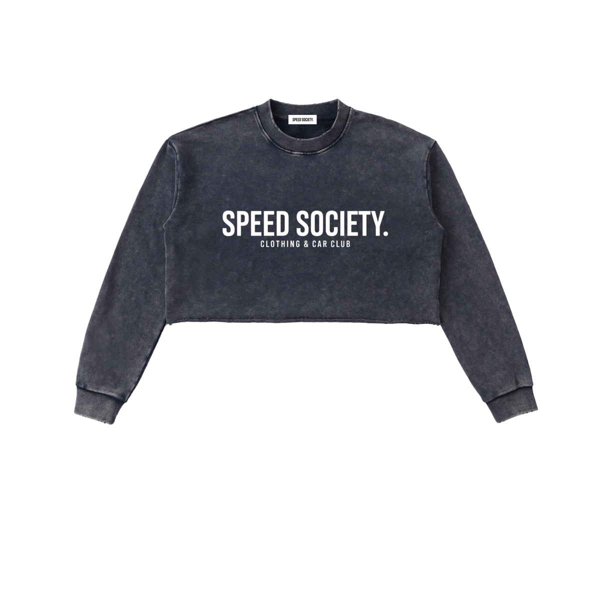 SPEED SOCIETY LOGO (Cropped Sweatshirt)