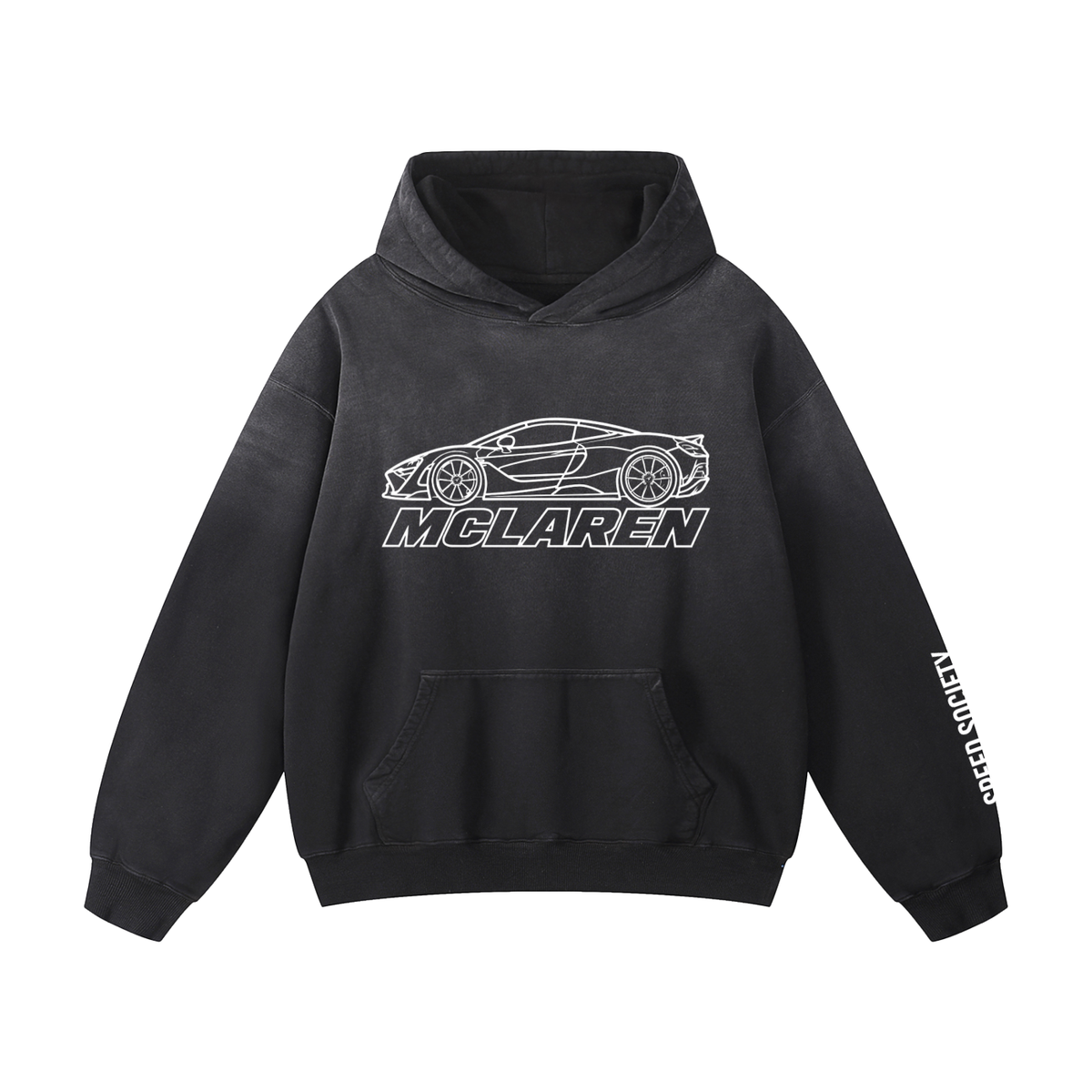 MCLAREN  (Heavyweight Sunfade Oversized Hoodie)